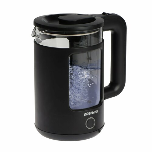 Чайник электрический DO-1259B стекло 15 л 1800 Вт чёрный 315200₽