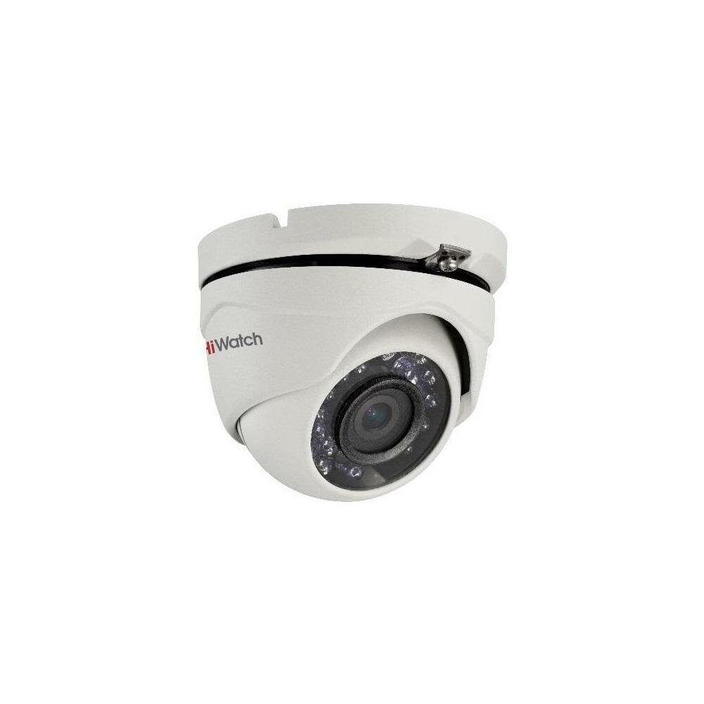 Камера видеонаблюдения аналоговая HiWatch HDC-T020-P(B)(28MM) 28-28мм HD-TVI цв корп: белый