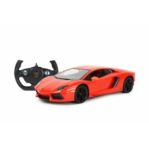 Машинка на радиоуправлении Rastar Aventador LP700 (арт.43000), 1:14, оранжевая