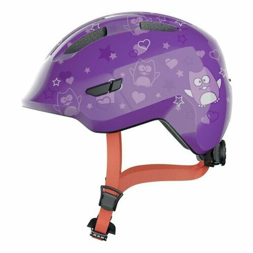 фото Велошлем abus smiley 3.0 purple star s (45-50)