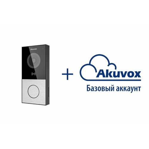 Вызывная панель Akuvox E12S с управлением через телефон