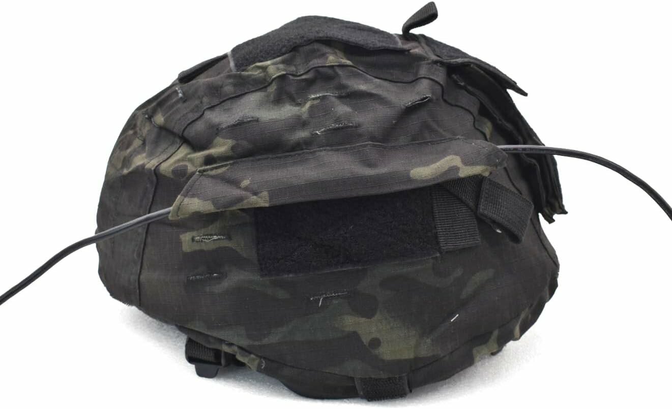 Защитный тканевый чехол кавер для баллистических шлемов типа 6б47 (Ратник) - черный