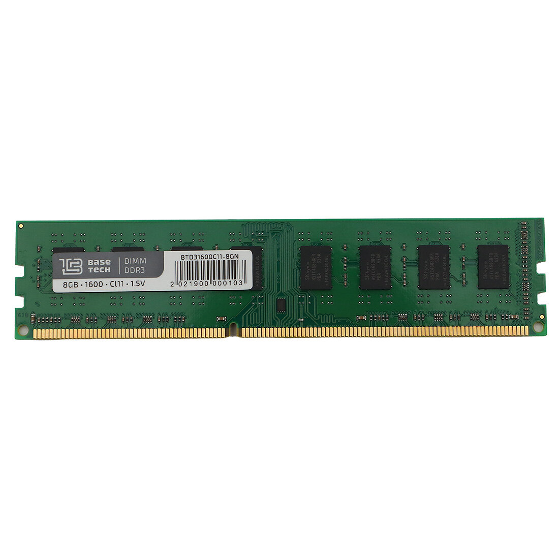 Оперативная память BaseTech DIMM DDR3 8Гб(1600МГц CL11 BTD31600C11-8GN)