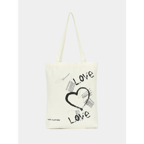 Сумка шоппер JUST CLOTHES красная 599₽