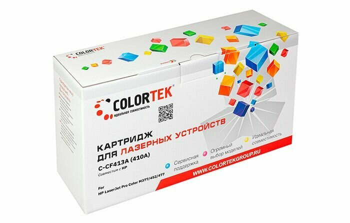 Тонер-картридж НР CLJ M452DW/ DN/ NW/ M477FDW/ 477DN/ 477FNW, Colortek, 2600 стр, Magenta