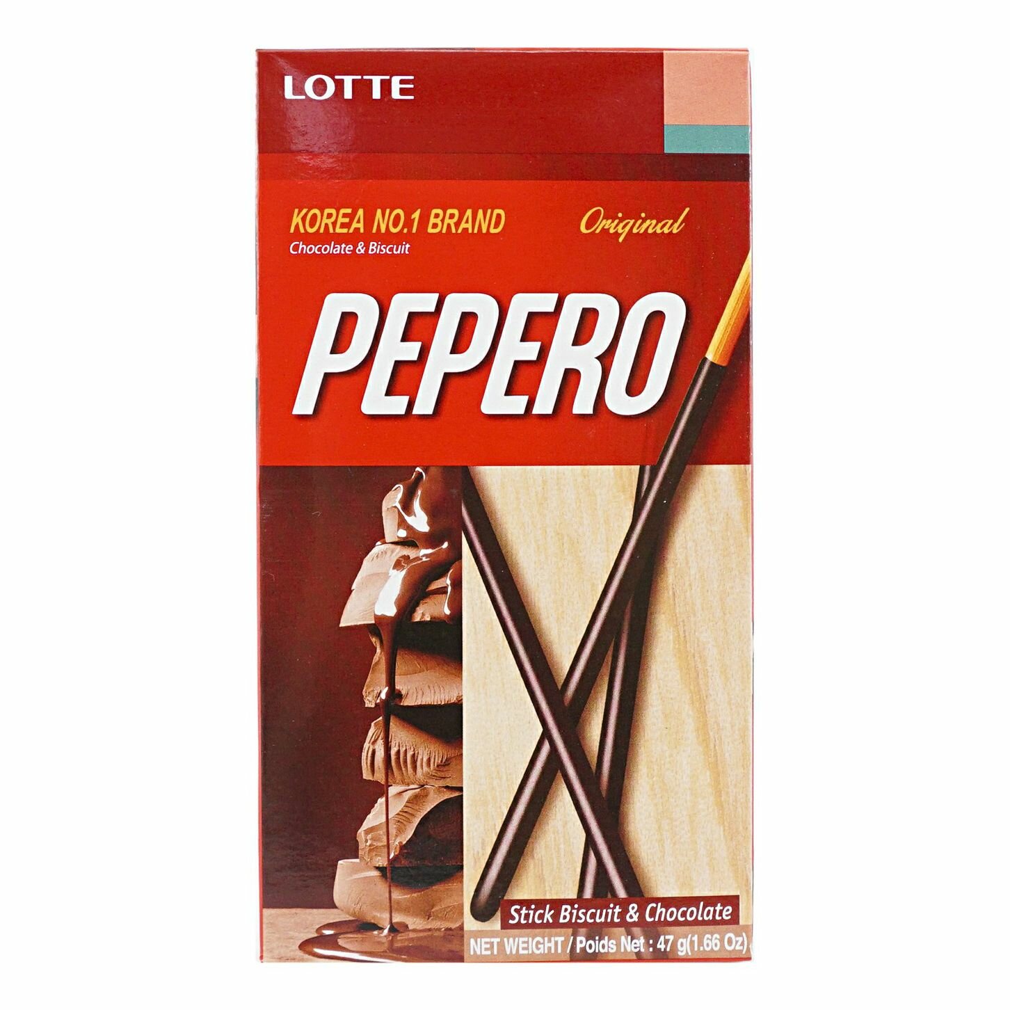 Соломка Lotte Pepero Original с шоколадом, 47 г - фото №15