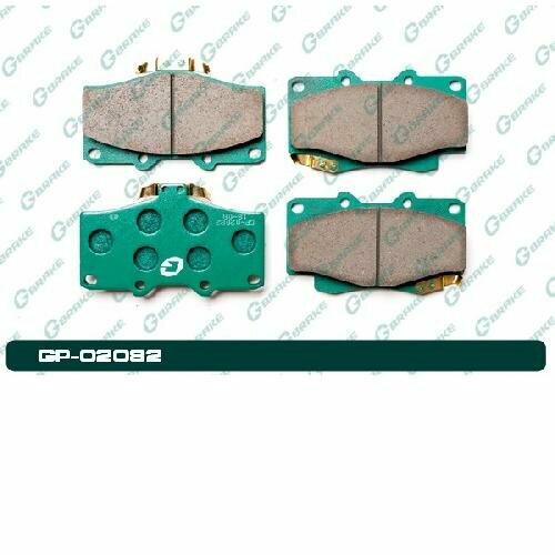 Тормозные колодки Gbrake GP02082