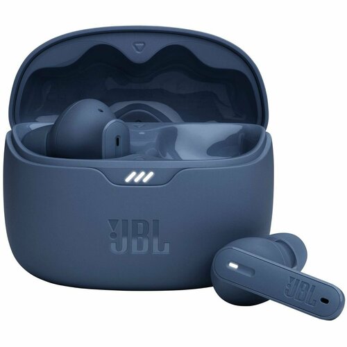 Наушники True Wireless JBL Tune Beam Blue 3d cartoon silicone cover for jbl tune 220 tws case bluetooth earphone case for jbl t220tws wireless headset headphone box bag