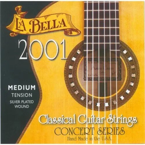 Струны для классической гитары La Bella 2001M 29-41,5, La Bella (Ла Белла)