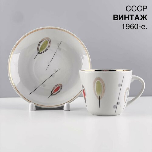 Винтажная чайная пара 