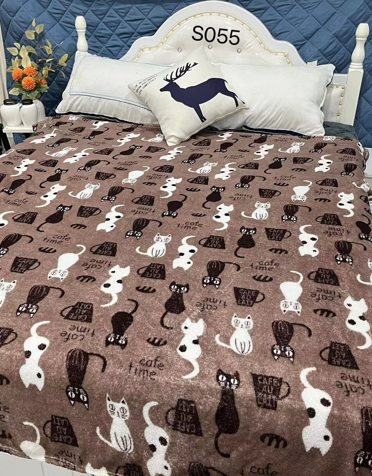 фото "Плед- на кровать", флисовый, 180 х 200