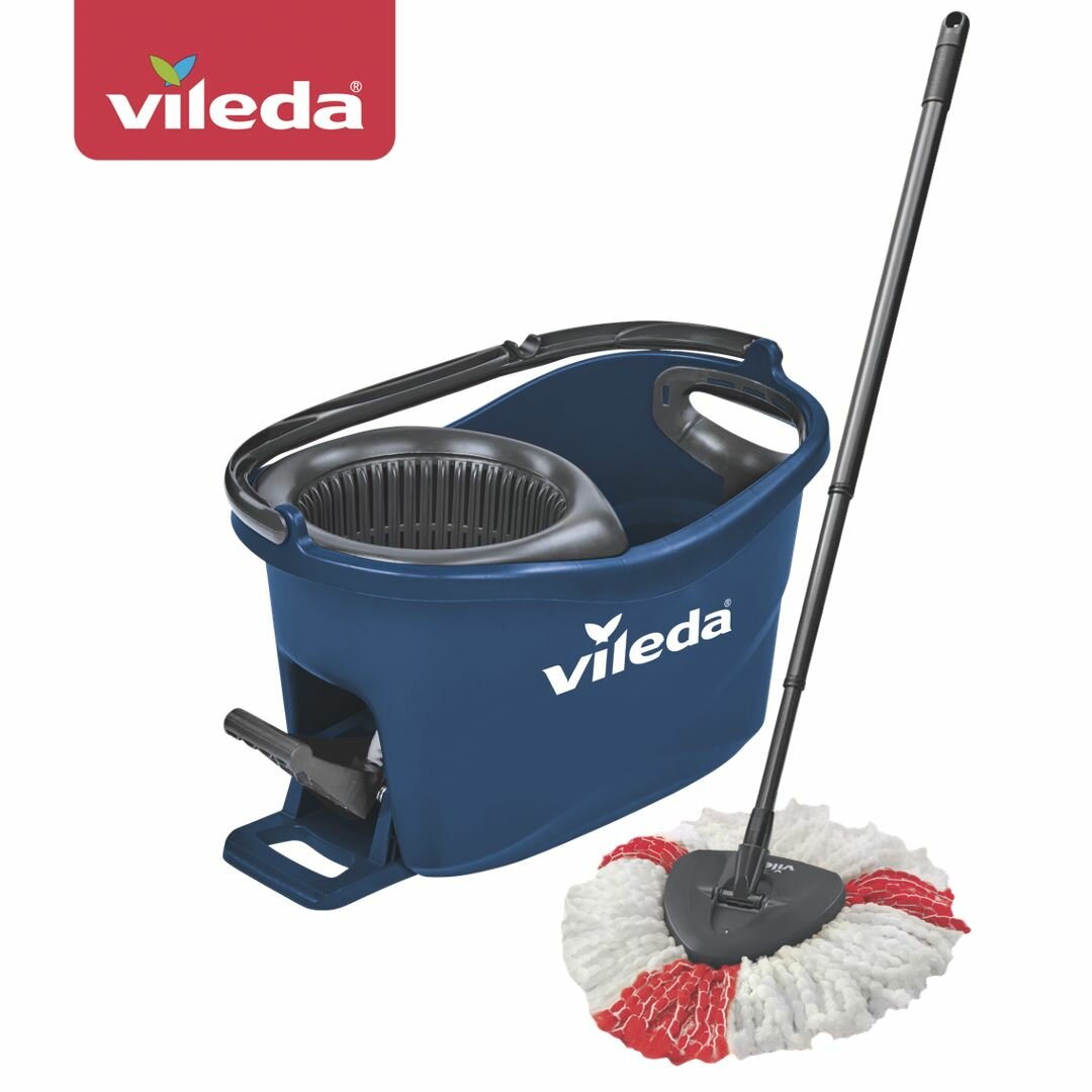 фото Набор для уборки Vileda Turbo Colors, цвет: коралловый, 167758
