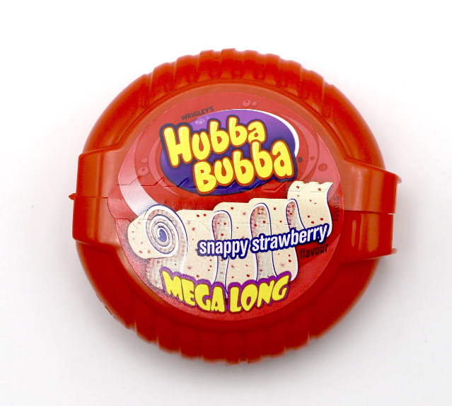 Вриглейс Хубба-Бубба Жевательная Резинка со вкусом Клубники-лента 56гр