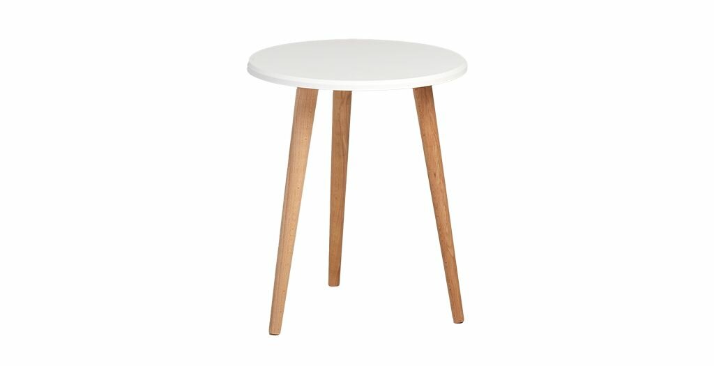 фото Стол журнальный Инле S, 40х40х48 см, столик круглый на ножках. Гарантия 12 месяцев