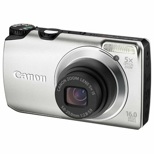 CANON Фотоаппарат Canon PowerShot A3300 IS серебристый 2095000₽