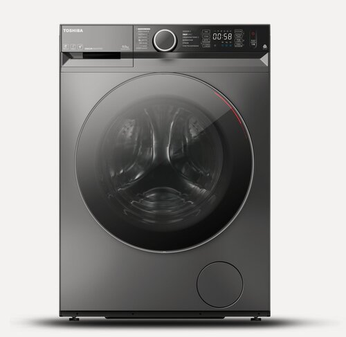 Изображение товара Стиральная машина Toshiba TW-BK100GF4RU, 9кг, сенсорное управление, серебристая