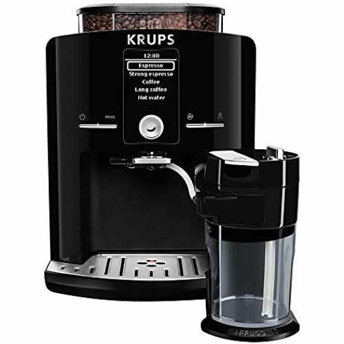 Кофемашина Krups LattEspress One-Touch-Function 17 л 15 бар ЖК-дисплей 9799400₽