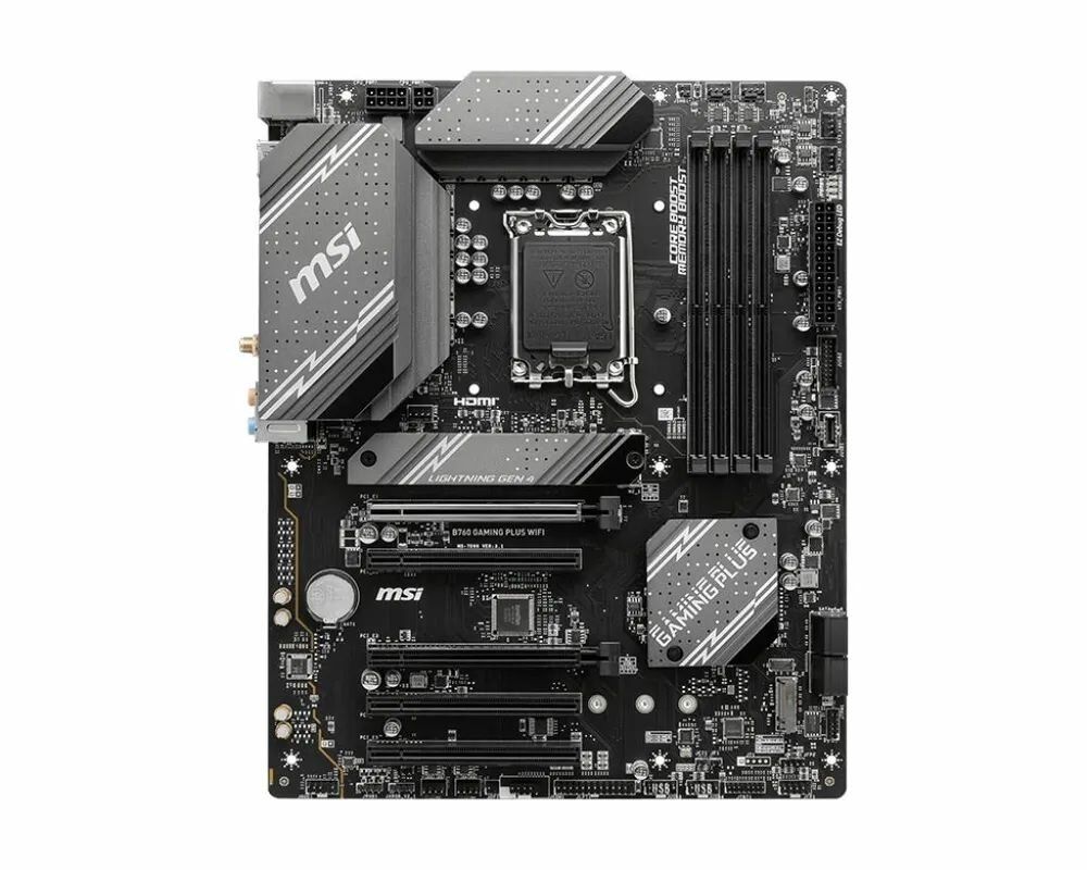 Материнская плата MSI B760 S1700 ATX B760 GAMING PLUS WIFI LGA 1700