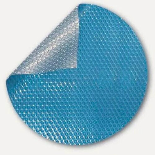 Изображение товара Плавающее покрывало для круглых бассейнов Reexo Silver Circo, 200 мкр, диаметр 4,48 м (для чаши 4,57 м), цена - за 1 шт