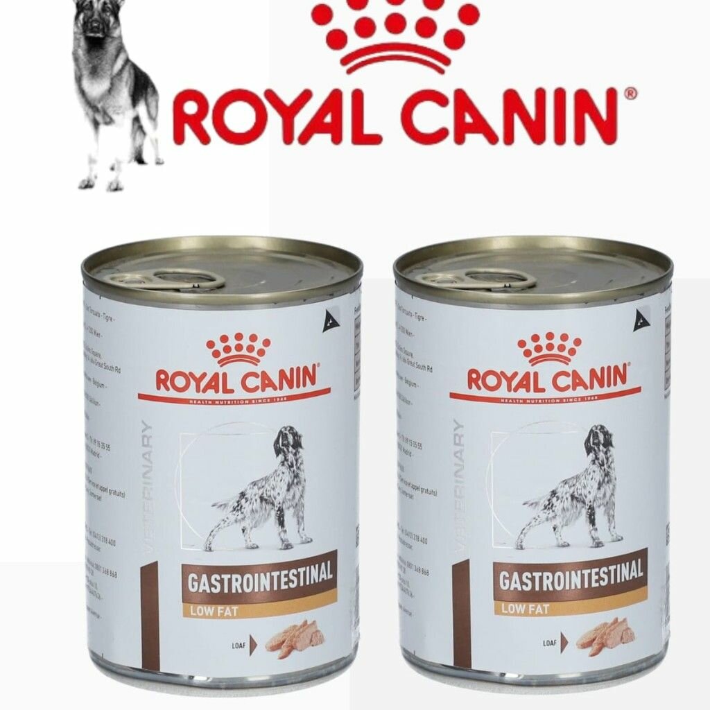 фото Royal Canin Gastrointestinal Low Fat (паштет) Влажный диетический корм для собак при нарушениях пищеварения