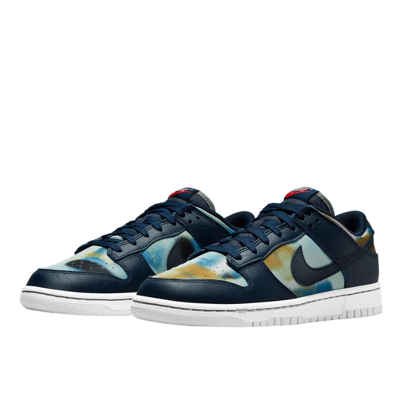 Кроссовки NIKE Dunk Low Retro, размер 8.5us 42eu 26.5cm, синий — фото 1
