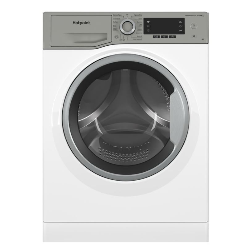 Стиральная машина HOTPOINT-ARISTON NSD6239USVERU 869991655540, белый
