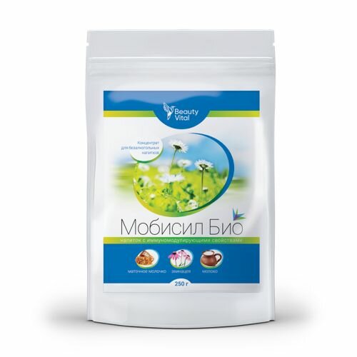 Beautyvital, Мобисил Био, напиток, Грипп, ОРЗ, ОРВИ и их профилактика, 250 гр