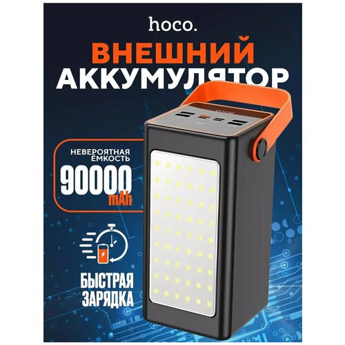 Power Bank внешний аккумулятор 90000 mAh с быстрой зарядкой 706000₽