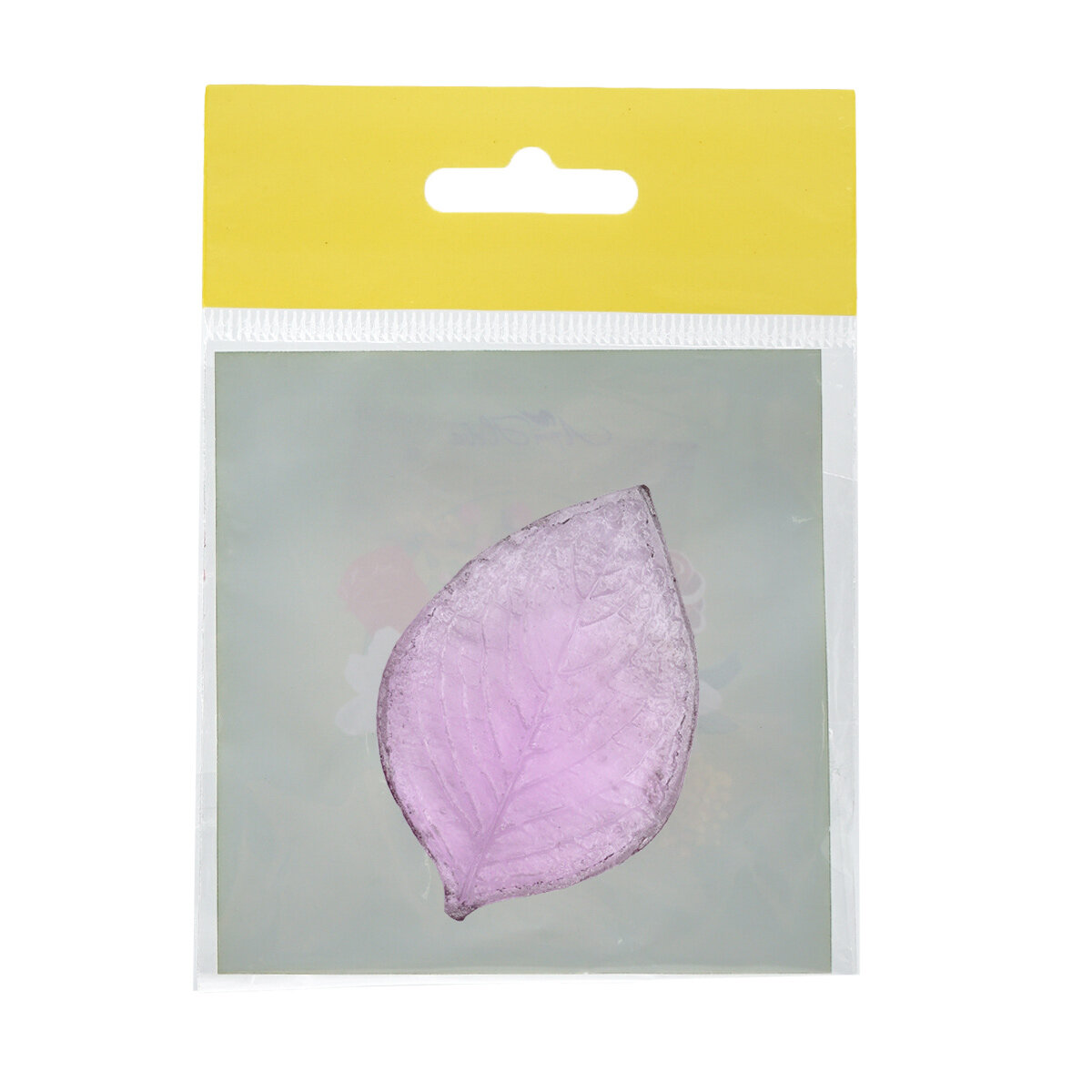 Молд 'Лист розы' для создания цветов, 8*5 см, пластик, Айрис — фото 1