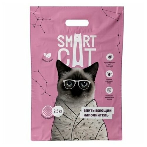 Smart Cat - Впитывающий наполнитель, мелкая фракция - 5 кг