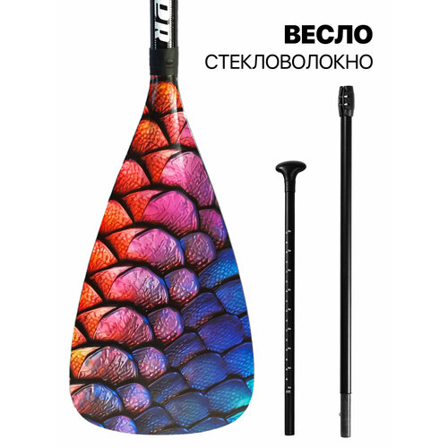 Весло (стекловолокно) EasyRider 3 секции для SUP-досок / весло сапборд