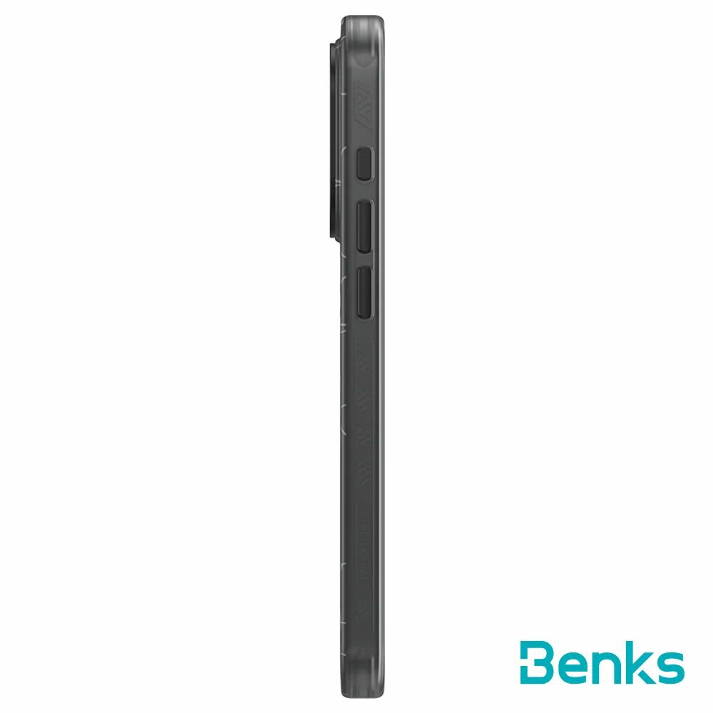 Чехол на iPhone 16 с функцией MagSafe / Magnetic Mecha Series Protective Case / Черный / Benks — фото 1
