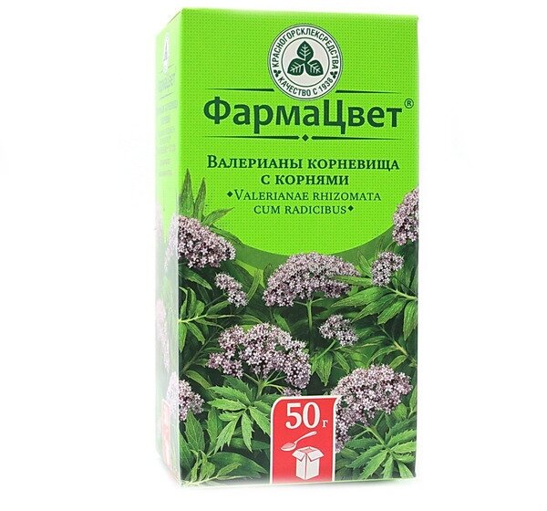Картинки Валерианы корневища с корнями (Красногорсклексредства), 50 г