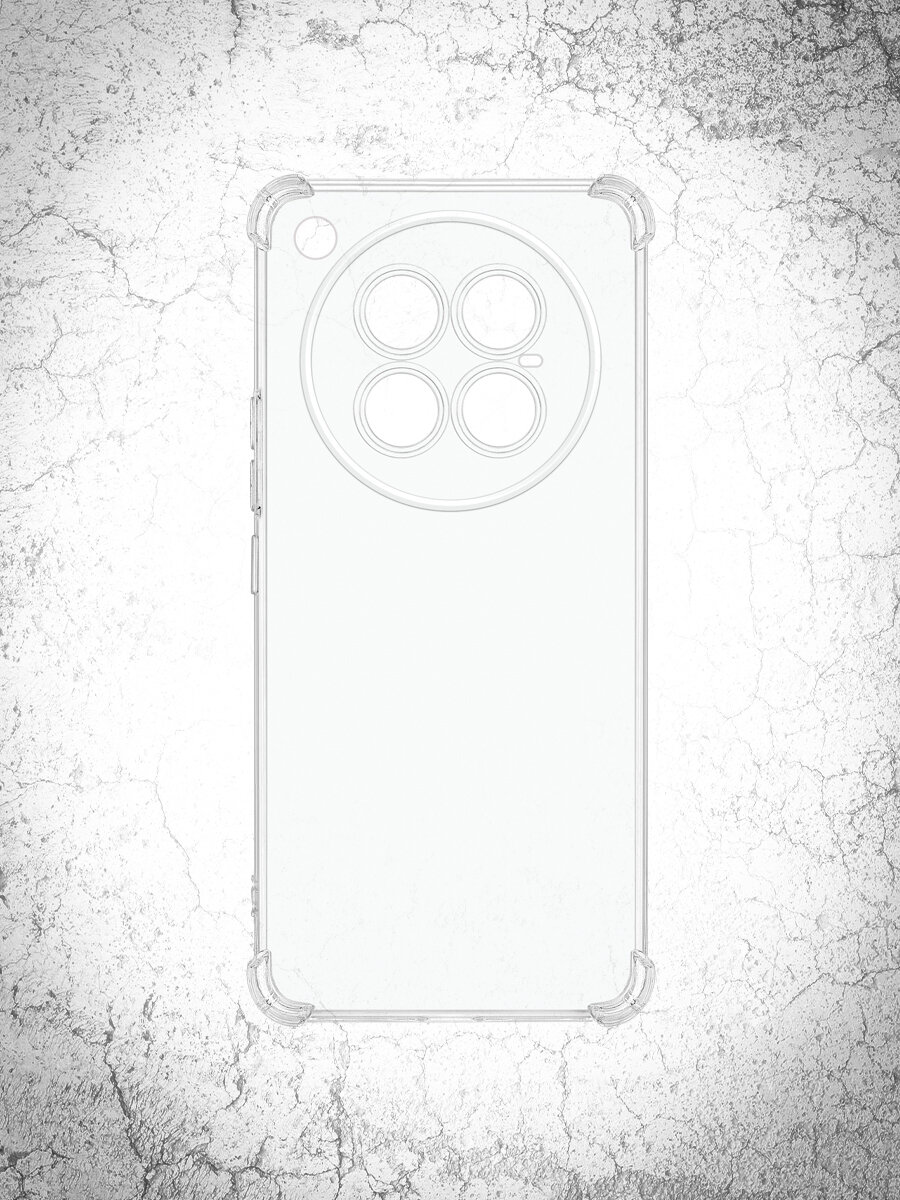 Чехол с защищенными углами для Infinix Zero 40 (4G), Инфиникс Зеро 40 (4Джи) DF inAngle-14 — фото 1