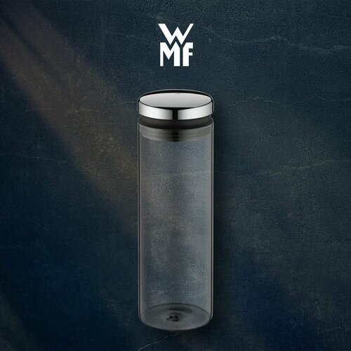 Банка для хранения WMF Depot объем 15 л стекло нержавеющая сталь Cromargan можно мыть в посудомоечной машине 3990₽