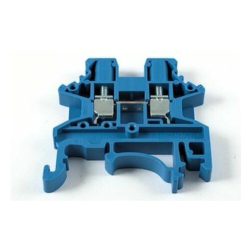 DK2.5N-BL Клемма проходная винтовая, 24А, 0.34-2.5 мм2, 600B, цвет бежевый, Dinkle.