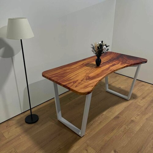 Изображение товара Стол письменный компьютерный с евровырезом THETABLE•RU 120х80 см 1.19/2.2