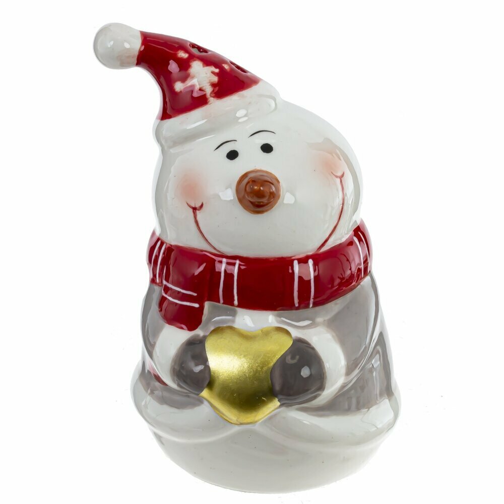 Емкости для специй Снеговики Remeco collection 2 предмета 10 5 8см  керамика