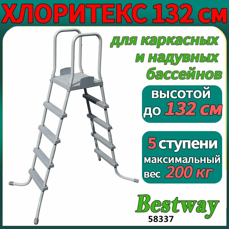 Лестницы для каркасных бассейнов