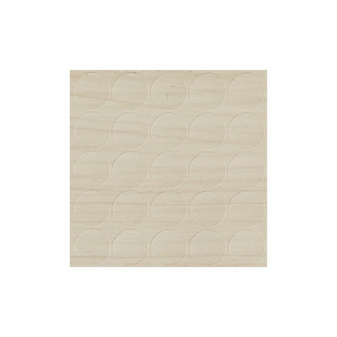 Заглушка самоприлипающая эксцентрика, -20931- клён (1л=25шт)