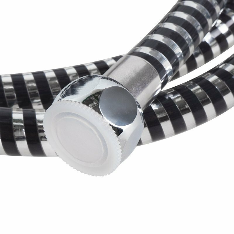 Шланг для душа Milardo 180P160M19 ПВХ, 1,6 м, защита от перекручивания, хром глянцевый — фото 1