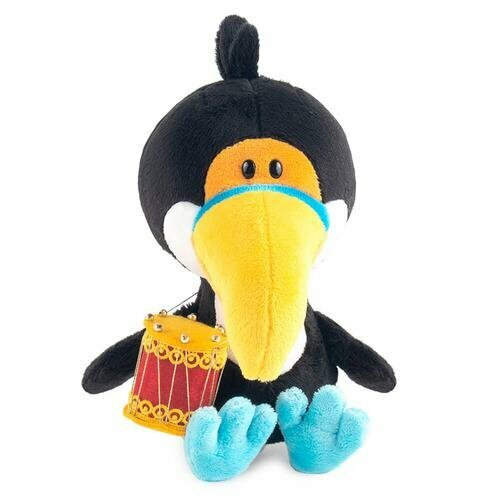 Budi Basa Мягкая Игрушка Сафарики. Тукан Току с барабаном (15см малыш) SA15-72 (ООО 