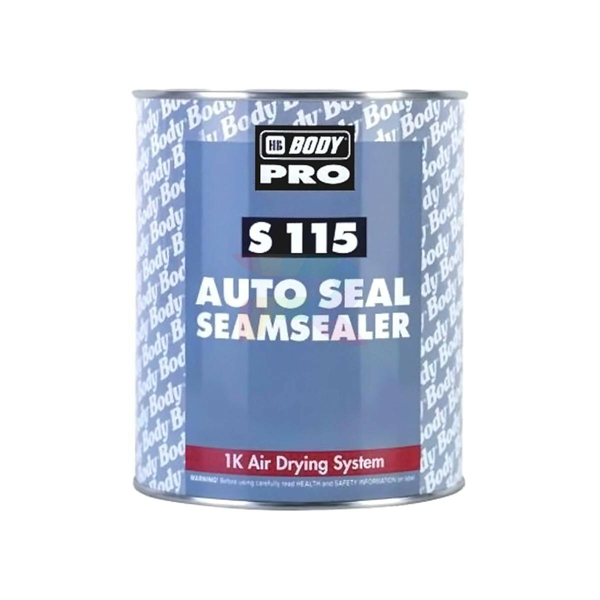 Герметик автомобильный сверхэластичный HB Body S115 Autoseal Seam Sealer серый 1 кг.