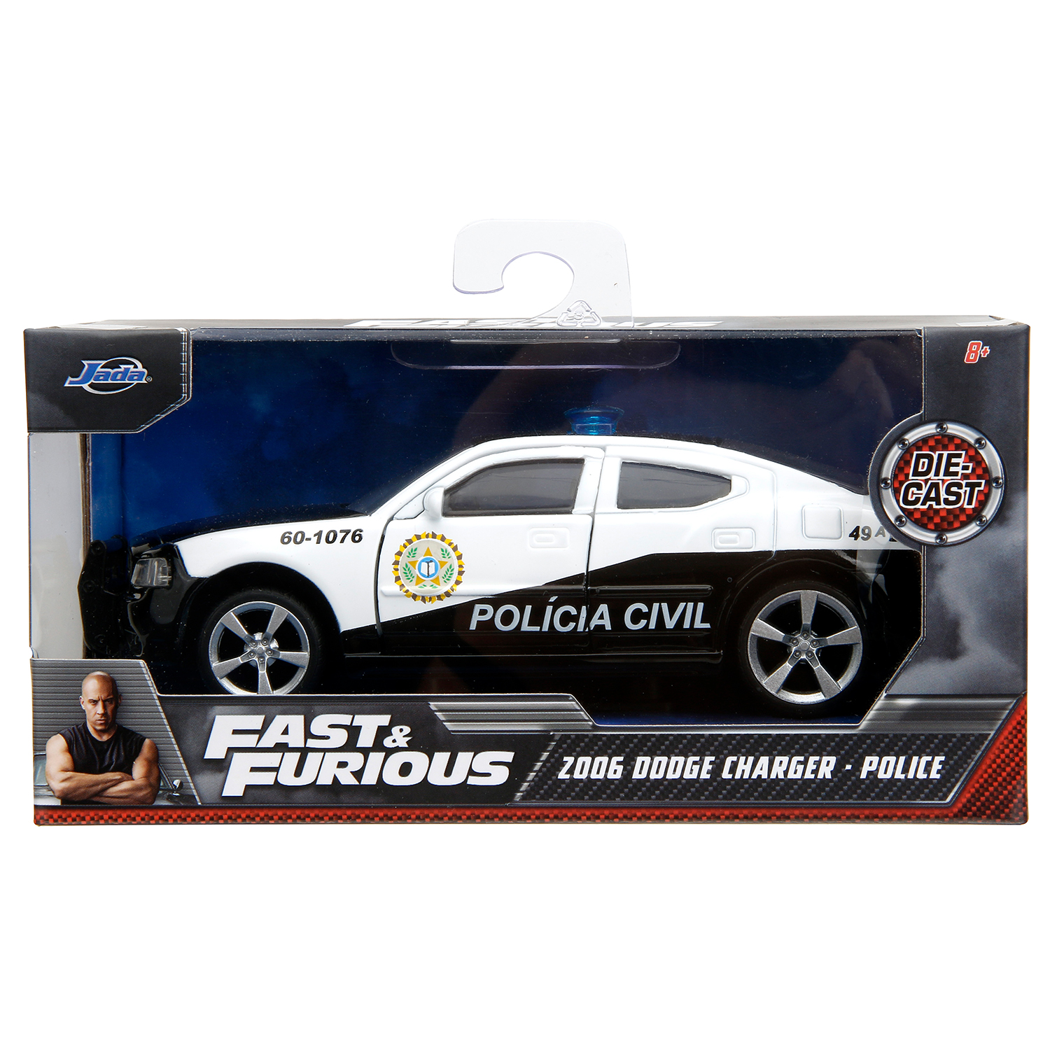 Машинка Форсаж 1:32 2006 Dodge Charger - Police 33666