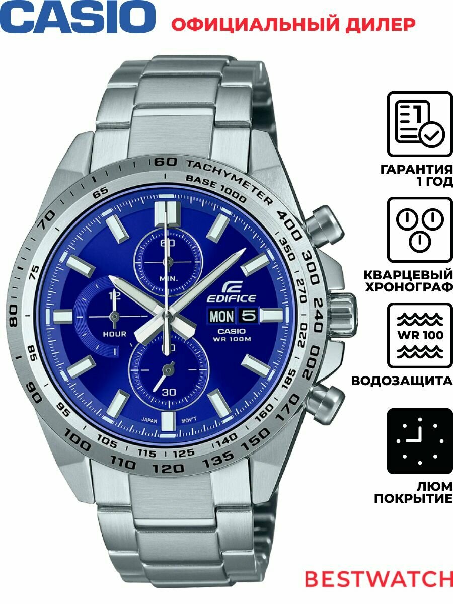 Наручные часы CASIO, синий