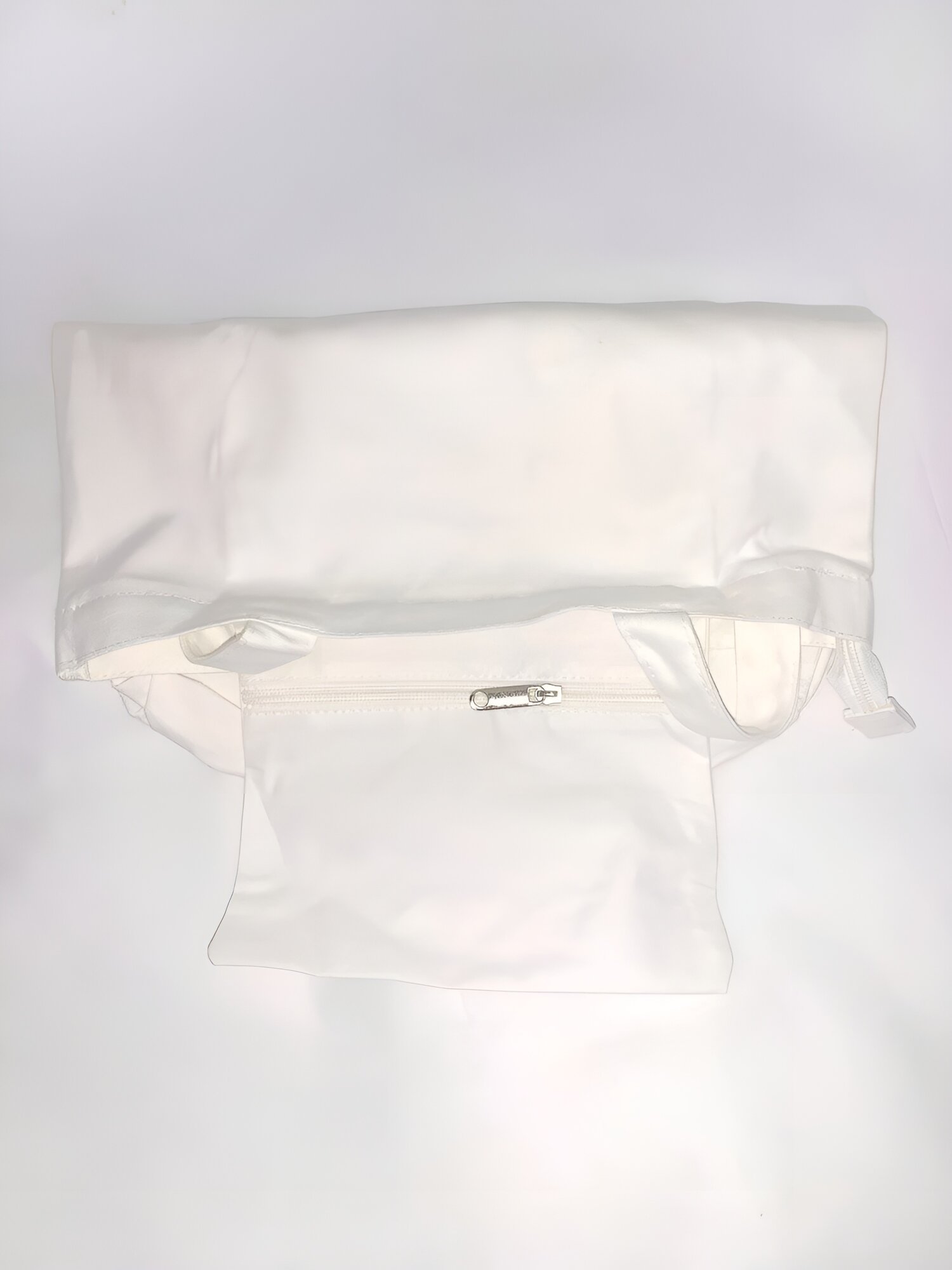 Сумка шоппер , фактура гладкая, белый; — фото 1