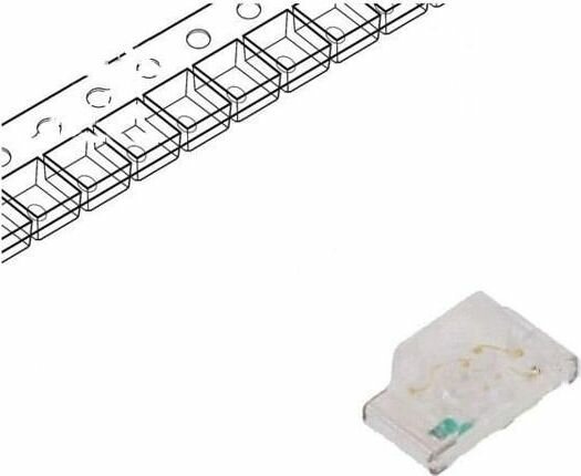 Светодиод REFOND RF-BUB191TS-CE LED SMD 0603 blue 120 300mcd 140 град. 2.8 3.5V 1 шт