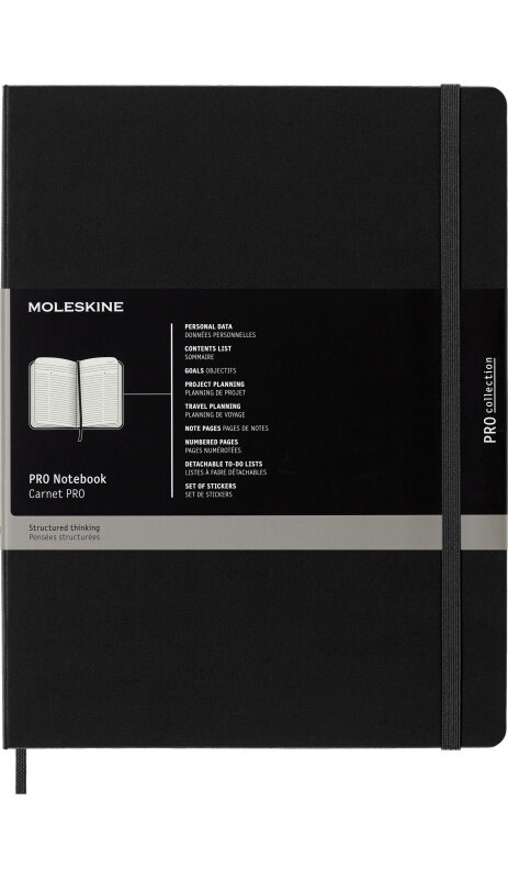 Блокнот Moleskine Professional XLarge (propfntb4hbk)
