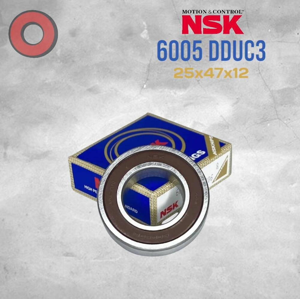 Подшипник NSK 6005 DDUC3 (25x47x12) Made in JAPAN