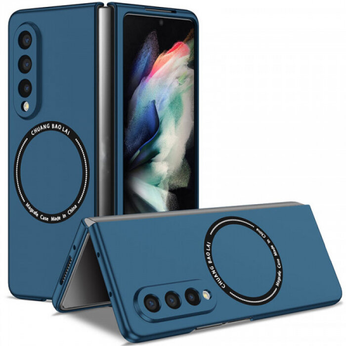 Matte Shield Тонкий матовый пластиковый чехол с поддержкой Magsafe для Samsung Galaxy Z Fold 3